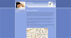 Desktop Screenshot of heidisbakery.net